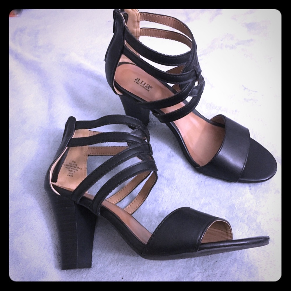 Strappy heels